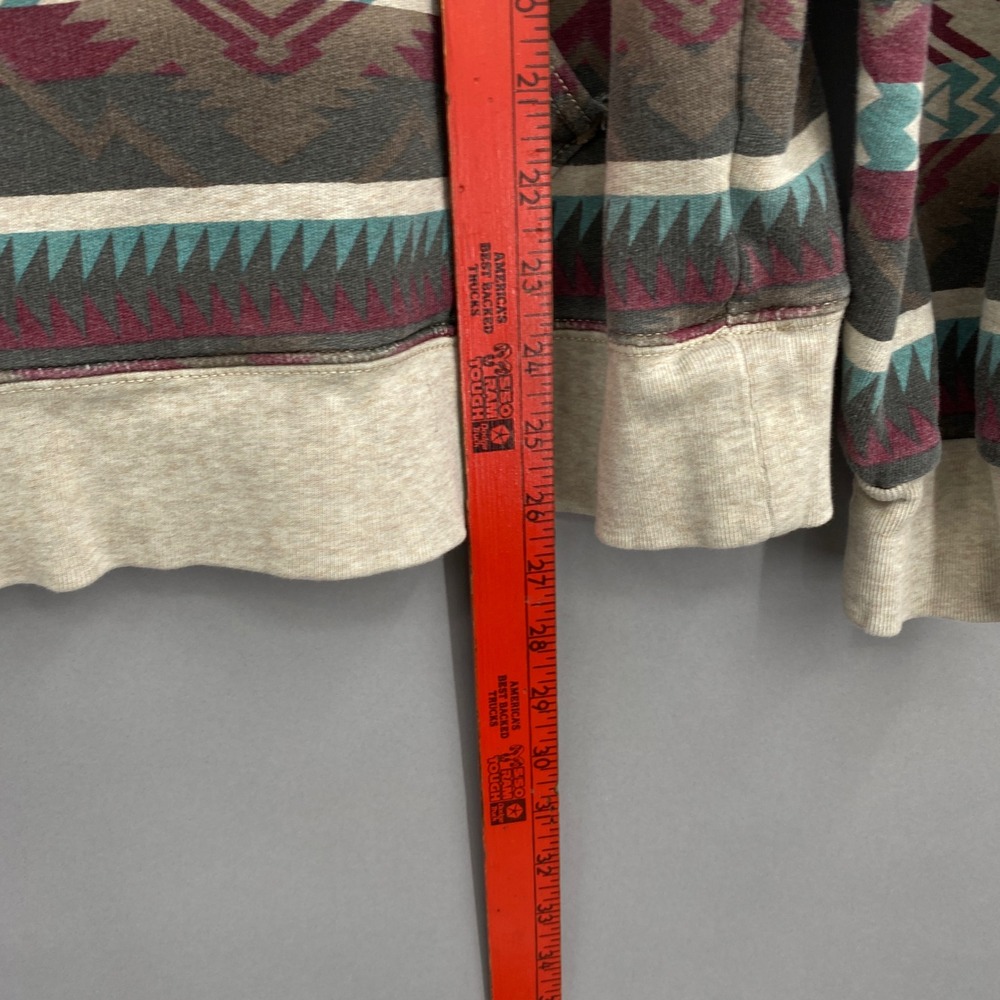 Denim & Supply Ralph Lauren Southwestern Flag Hoodie Men Large Aztec Print - Picture 14 of 16